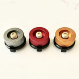 Maxbell Gas Tank Adapter Converter Auto Off Furnace Adapter Accessories for Grilling Gold Gray Purple red