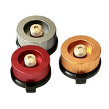 Maxbell Gas Tank Adapter Converter Auto Off Furnace Adapter Accessories for Grilling Gold Gray Purple red