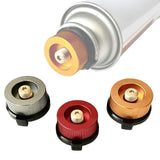 Maxbell Gas Tank Adapter Converter Auto Off Furnace Adapter Accessories for Grilling Gold Gray Purple red