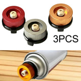 Maxbell Gas Tank Adapter Converter Auto Off Furnace Adapter Accessories for Grilling Gold Gray Purple red