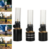 Maxbell Camping Gas Lamp Small Candlelight Gas Lamp for Fishing Backpacking Trekking style A