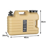 Maxbell 18.5L Water Storage Container Camping Water Storage Carrier Jug for Outdoors