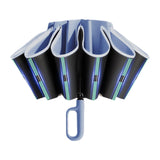Maxbell Automatic Folding Umbrella Windproof Portable Umbrella Fold Umbrella Blue