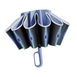 Maxbell Automatic Folding Umbrella Windproof Portable Umbrella Fold Umbrella Blue