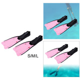 Maxbell Snorkeling Fins Swim Training Swimming Flippers for Beginner Adult Men Women 35 to 37