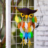 Maxbell Owl Wind Chime Outdoor Wind Chime for Outside for Bedroom Living Room Garden