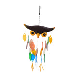 Maxbell Owl Wind Chime Outdoor Wind Chime for Outside for Bedroom Living Room Garden