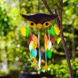 Maxbell Owl Wind Chime Outdoor Wind Chime for Outside for Bedroom Living Room Garden