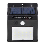 Maxbell Wall Solar Lamp Waterproof Outdoor Solar Light for Garage Driveway Flowerbed