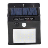 Maxbell Wall Solar Lamp Waterproof Outdoor Solar Light for Garage Driveway Flowerbed