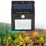 Maxbell Wall Solar Lamp Waterproof Outdoor Solar Light for Garage Driveway Flowerbed