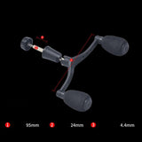 Maxbell Double Rocker Fishing Reel Handle Sturdy Metal Rocker Arm for 3000 4000 1000