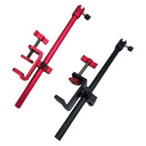 Maxbell Rod Baits Tray Holder Stable 2 in 1 Portable for Outdoors Activities Supplies Red