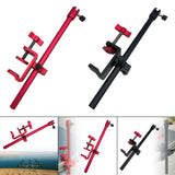 Maxbell Rod Baits Tray Holder Stable 2 in 1 Portable for Outdoors Activities Supplies Red