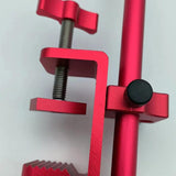 Maxbell Rod Baits Tray Holder Stable 2 in 1 Portable for Outdoors Activities Supplies Red