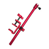 Maxbell Rod Baits Tray Holder Stable 2 in 1 Portable for Outdoors Activities Supplies Red