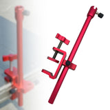 Maxbell Rod Baits Tray Holder Stable 2 in 1 Portable for Outdoors Activities Supplies Red