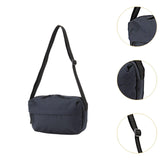 Maxbell Shoulder Bag Large Capacity Nylon Lightweight Pouch for Everyday Work Dark Blue