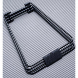 Maxbell Foldable Cooling Stand Sturdy Foldable Stand Rack for Luggage Travel Camping Black