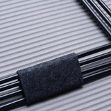 Maxbell Foldable Cooling Stand Sturdy Foldable Stand Rack for Luggage Travel Camping Black