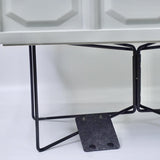 Maxbell Foldable Cooling Stand Sturdy Foldable Stand Rack for Luggage Travel Camping Black