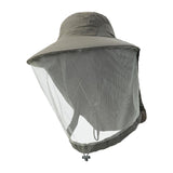 Maxbell Beekeeping Netting Hat Beekeeper Hat with Mesh for Hiking Outdoor Activities Green