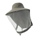 Maxbell Beekeeping Netting Hat Beekeeper Hat with Mesh for Hiking Outdoor Activities Green