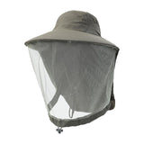 Maxbell Beekeeping Netting Hat Beekeeper Hat with Mesh for Hiking Outdoor Activities Green