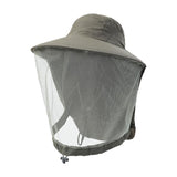 Maxbell Beekeeping Netting Hat Beekeeper Hat with Mesh for Hiking Outdoor Activities Green