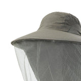 Maxbell Beekeeping Netting Hat Beekeeper Hat with Mesh for Hiking Outdoor Activities Green