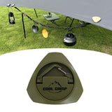 Maxbell Magnetic Hook for Canopy Camping Lantern Hanger Hook for BBQ Survival Hiking Green