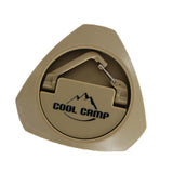Maxbell Magnetic Hook for Canopy Camping Lantern Hanger Hook for BBQ Survival Hiking Khaki
