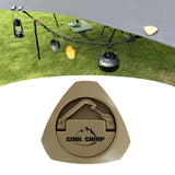 Maxbell Magnetic Hook for Canopy Camping Lantern Hanger Hook for BBQ Survival Hiking Khaki