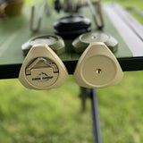 Maxbell Magnetic Hook for Canopy Camping Lantern Hanger Hook for BBQ Survival Hiking Khaki