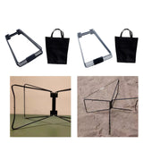 Maxbell Foldable Cooler Stand Sturdy Stable Suitcase Stand for Hiking Cooking Travel Black