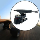 Maxbell Maxbell Skateboard Trucks Aluminium Alloy Sturdy Pad for Longboard Skateboard Lovers Black