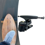Maxbell Maxbell Skateboard Trucks Aluminium Alloy Sturdy Pad for Longboard Skateboard Lovers Black