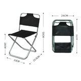 Maxbell Outdoor Folding Chair Beach Chair Fishing Chair for Park Hiking Garden