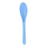 Maxbell Camping Slice Spoon Fork Set Camping Cutlery Set for Restaurant Hiking Hotel Light Blue