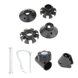 Maxbell Parasol Rocker Handle Screw Stable Umbrella Attachment for Yard Fishing Deck