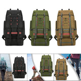 Maxbell Hiking Backpack Waterproof 130L Travel Bag Lightweight Multipurpose Rucksack Black