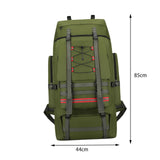 Maxbell Hiking Backpack Waterproof 130L Travel Bag Lightweight Multipurpose Rucksack Green