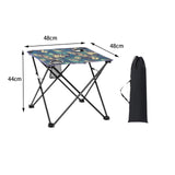 Maxbell Folding Camping Table Compact Outdoor Picnic Table for Backpacking Patio BBQ Leaf
