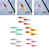 Maxbell 4x Fishing Lures Equipment Artificial Baits for Freshwater Reservoirs Salmon Red
