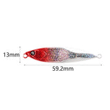 Maxbell 4x Fishing Lures Equipment Artificial Baits for Freshwater Reservoirs Salmon Red