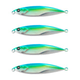 Maxbell 4x Fishing Lures Equipment Artificial Baits for Freshwater Reservoirs Salmon Green