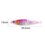 Maxbell 4x Fishing Lures Equipment Artificial Baits for Freshwater Reservoirs Salmon Pink