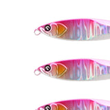 Maxbell 4x Fishing Lures Equipment Artificial Baits for Freshwater Reservoirs Salmon Pink