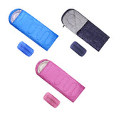 Maxbell Maxbell Envelope Sleeping Bag Portable Camping Sleeping Bag for Travel Spring Hiking Blue