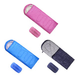 Maxbell Maxbell Envelope Sleeping Bag Portable Camping Sleeping Bag for Travel Spring Hiking Blue